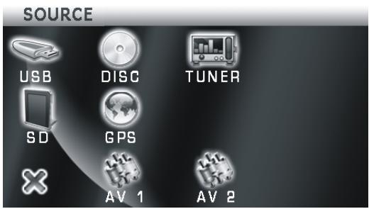 SCOTT DNX 450 GPS - Menu principal - 1