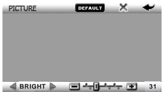 SCOTT DNX 450 GPS - « PICTURE » (configuration de l'image) - 1