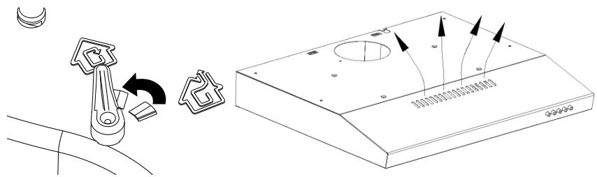 OCEANIC HC440S9 - Réglage de la ventilation - 3