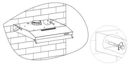 OCEANIC HC440S9 - Installation (fixation murale) - 3
