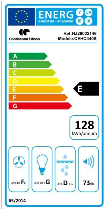 OCEANIC HC440S9 - Avertissement - 2