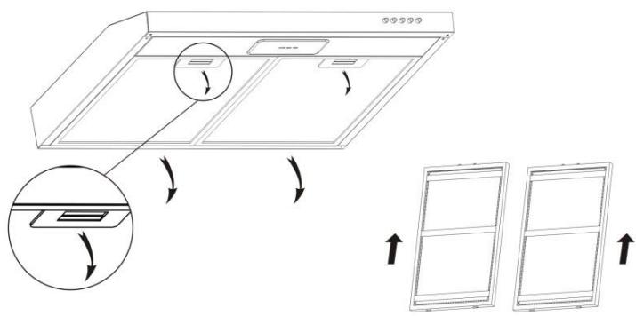 OCEANIC HC440S9 - Remplacement du filtre plat - 1
