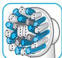 ORAL-B SMART 4 4000N CROSSACTION - Oral-B CrossAction brush head - 1