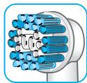 ORAL-B SMART 4 4000N CROSSACTION - Oral-B Precision Clean brush head - 1