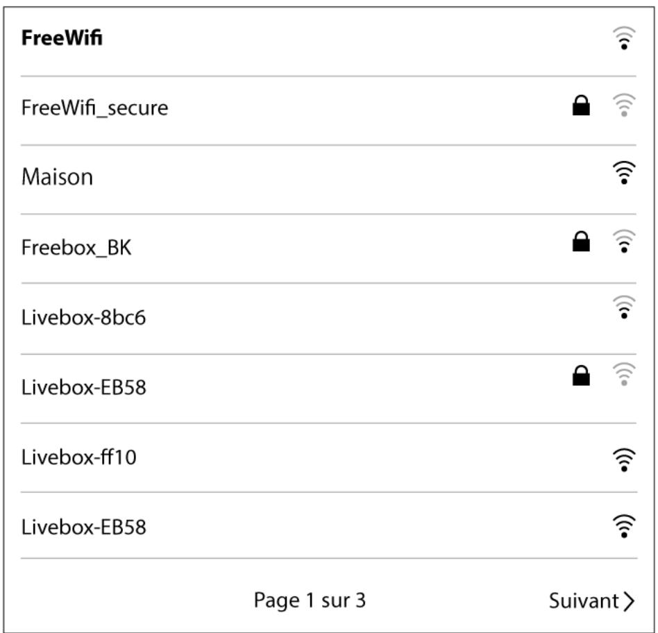 BOOKEEN DIVA HD - Activation du Wi-Fi - 3