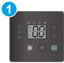 HP M183 FW - Panneau de commande à 2 lignes - 2
