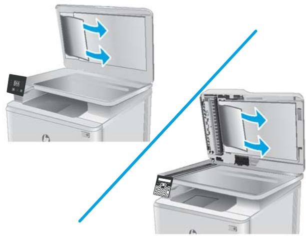 HP M183 FW - Élimination des bourrages papier dans le bac d'alimentation (modèles fw uniquement) - 5