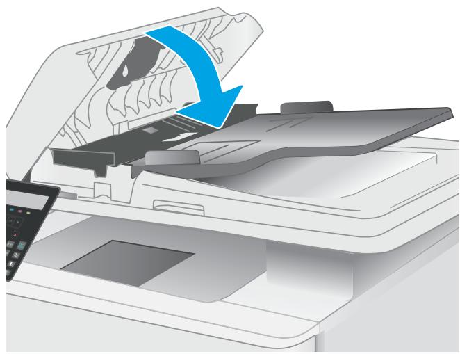 HP M183 FW - Nettoyage des rouleaux d'entraînement et du tampon de séparation dans le bac d'alimentation (modèles fw uniquement) - 3