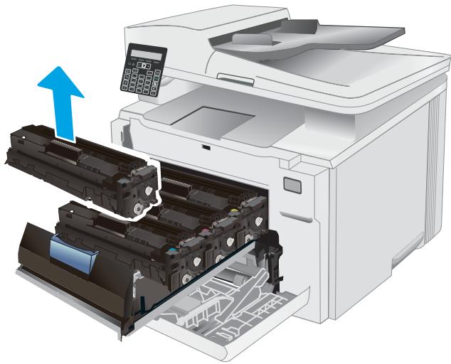 HP M183 FW - Retrait et remplacement des cartouches de toner - 3