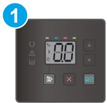 HP M183 FW - Configuration manuelle des paramètres IPV4 tcp/ip via le panneau de commande - 2