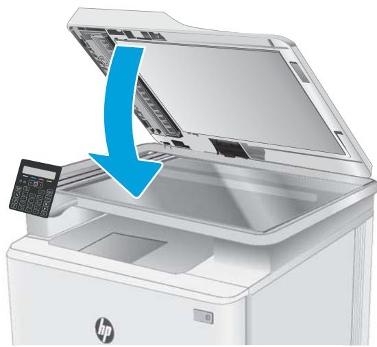 HP M183 FW - Élimination des bourrages papier dans le bac d'alimentation (modèles fw uniquement) - 6