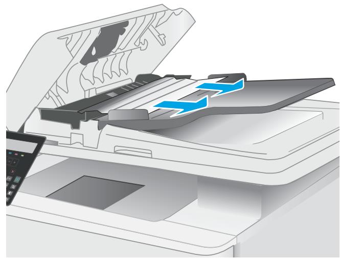 HP M183 FW - Élimination des bourrages papier dans le bac d'alimentation (modèles fw uniquement) - 2