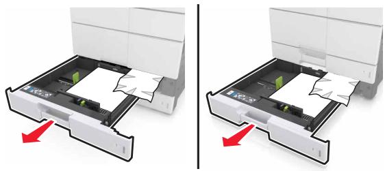 LEXMARK MX911DE  -  MX912DE - [2yy.xx] [x]-bourrage papier, ouvre la porte C et retirez tout le papier coince. - 7