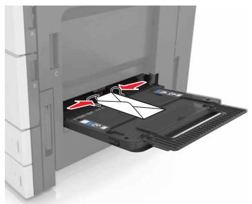 LEXMARK MX911DE  -  MX912DE - Chargement du papier préperforé - 2