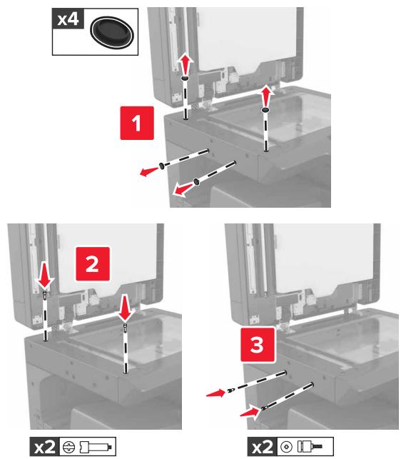 LEXMARK MX911DE  -  MX912DE - Déplacement de l'imprimante - 1