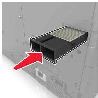 LEXMARK MX911DE  -  MX912DE - Remplacement du filtré de sortie - 3