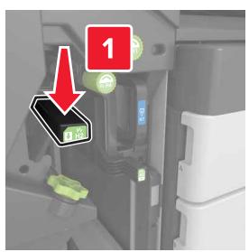 LEXMARK MX911DE  -  MX912DE - [x]-bourrage papier, ouvrez la porte H et faites pivoter le bouton HD6 dans le sens des aiguilles d'une montre. [426.xx-428.xx] Laisser papier ds récept. - 6