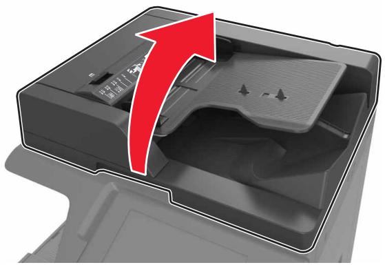 LEXMARK MX911DE  -  MX912DE - Nettoyage de la vitre du scanner - 1
