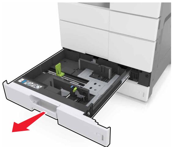 LEXMARK MX911DE  -  MX912DE - Chargement des tiroirs - 2