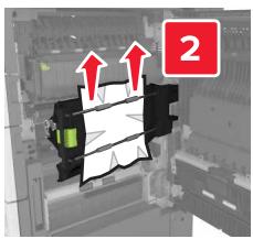 LEXMARK MX911DE  -  MX912DE - [24y.xx] [x]-bourrage papier, faites glisser le bac de 3 000 feuilles, puis ouvre la porte F. - 9