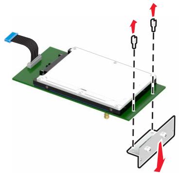 LEXMARK MX911DE  -  MX912DE - Installation d'un port Internal Solutions Port - 12