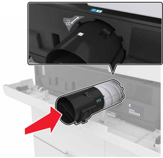 LEXMARK MX911DE  -  MX912DE - Remplacement de la cartouche de toner - 4