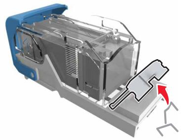 LEXMARK MX911DE  -  MX912DE - [x]-bourrage papier, appuyez sur le loquet pour acceder à la zone G etdeerincer les agrafes. [402.93] Laisser papier ds recept. - 4