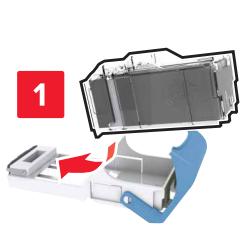 LEXMARK MX911DE  -  MX912DE - Remplacement de la cartouche d'agrafes dans l'unité de finition d'agrafage - 5