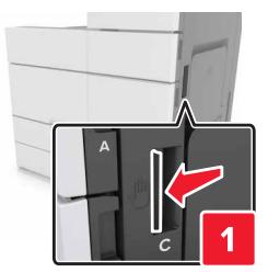 LEXMARK MX911DE  -  MX912DE - Remplacement du rouleau de transfert - 1