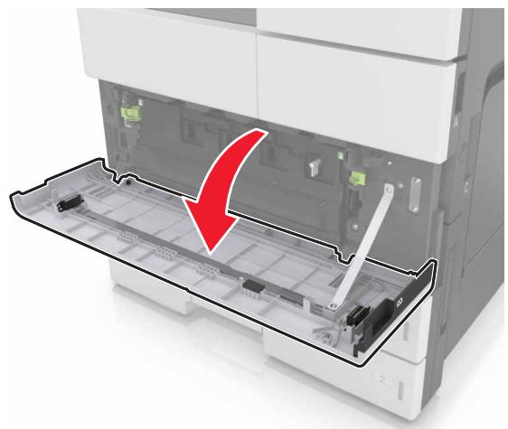LEXMARK MX911DE  -  MX912DE - Remplacement de la bouteille de récapération de toner - 1