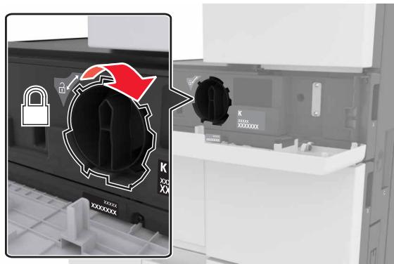 LEXMARK MX911DE  -  MX912DE - Remplacement de la cartouche de toner - 5