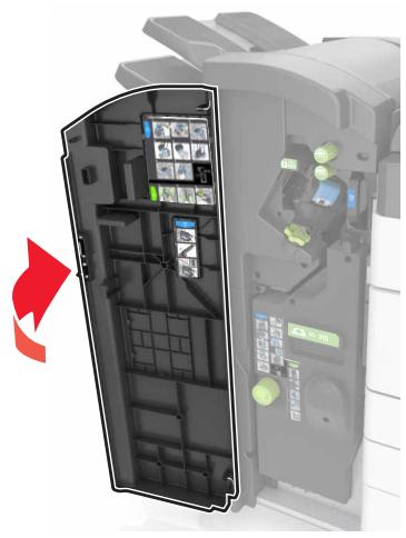 LEXMARK MX911DE  -  MX912DE - [x]-bourrage papier, ouvrez la porte H et faites pivoter le bouton HD6 dans le sens des aiguilles d'une montre. [426.xx-428.xx] Laisser papier ds récept. - 3
