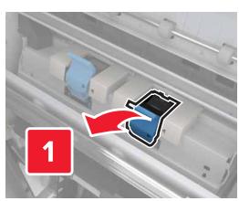LEXMARK MX911DE  -  MX912DE - Remplacement de la cartouche d'agrafes dans l'unité de finition de livre - 2