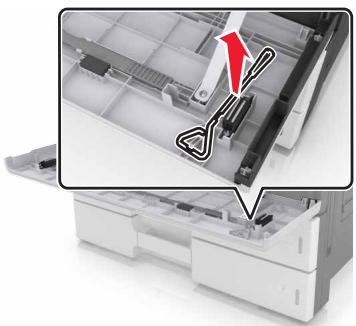 LEXMARK MX911DE  -  MX912DE - Installation d'un port Internal Solutions Port - 1