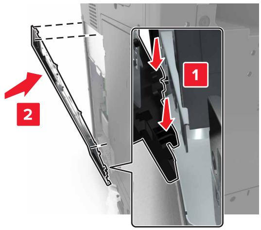 LEXMARK MX911DE  -  MX912DE - Accès à la carte logique - 9