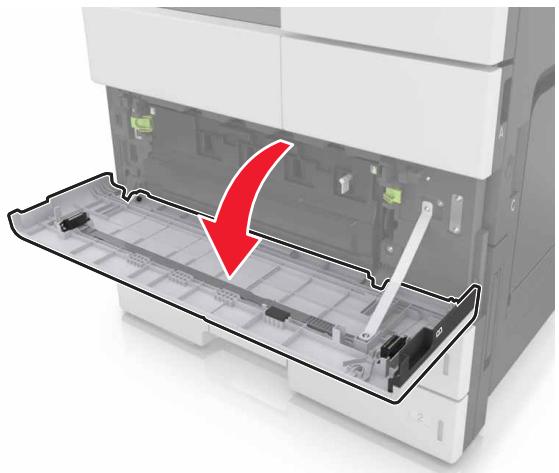 LEXMARK MX911DE  -  MX912DE - Nettoyage du chargeur et de la lentille de la tete d'impression - 1