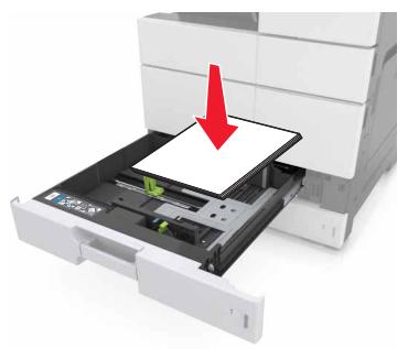 LEXMARK MX911DE  -  MX912DE - Chargement des tiroirs - 7