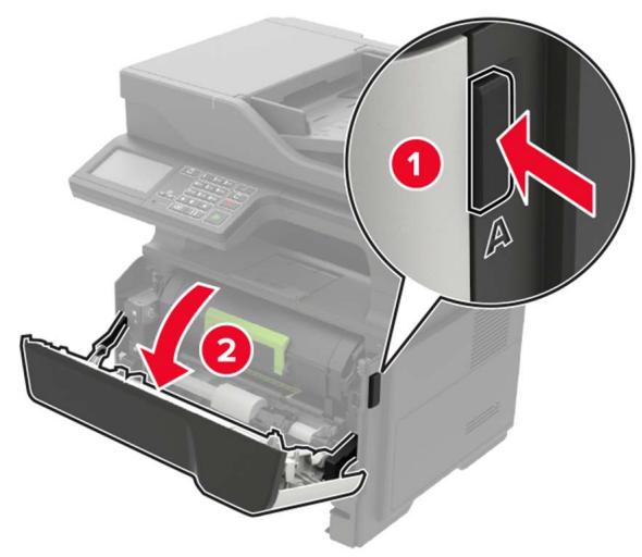 LEXMARK MX522ADHE - Bourrage derrière la porte a - 2