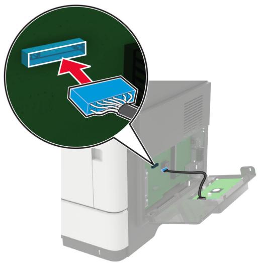 LEXMARK MX522ADHE - Installation d'un port de solutions internes - 10