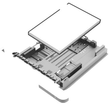 LEXMARK MX522ADHE - Chargement des tiroirs - 5