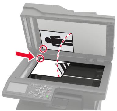 LEXMARK MX522ADHE - Vitre du scanner - 1