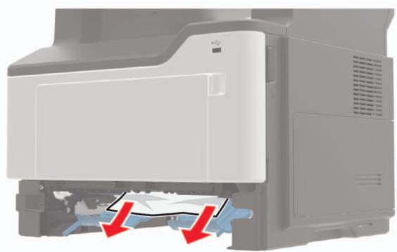 LEXMARK MX522ADHE - Bourrage papier dans l'unité d'impression recto verso - 2