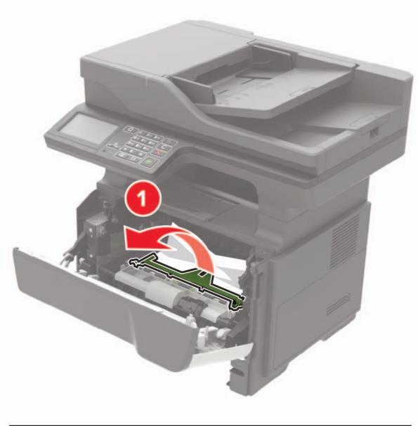 LEXMARK MX522ADHE - Bourrage derrière la porte a - 6