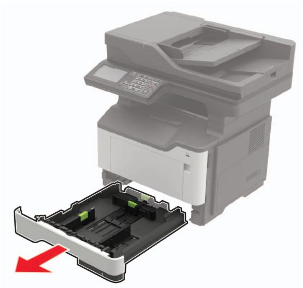 LEXMARK MX522ADHE - Remplacement des rouleaux d'entraînement - 1