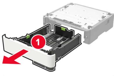 LEXMARK MX522ADHE - Remplacement du rouleau de saisie - 3