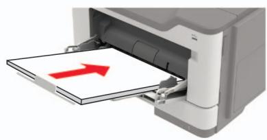 LEXMARK MX522ADHE - Bourrage de papier dans le chargeur multifonction - 3