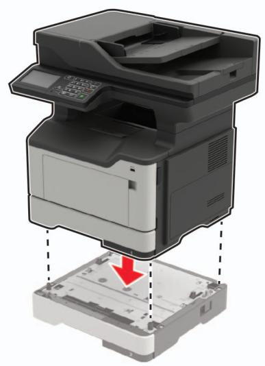 LEXMARK MX522ADHE - Remplacement du rouleau de saisie - 10