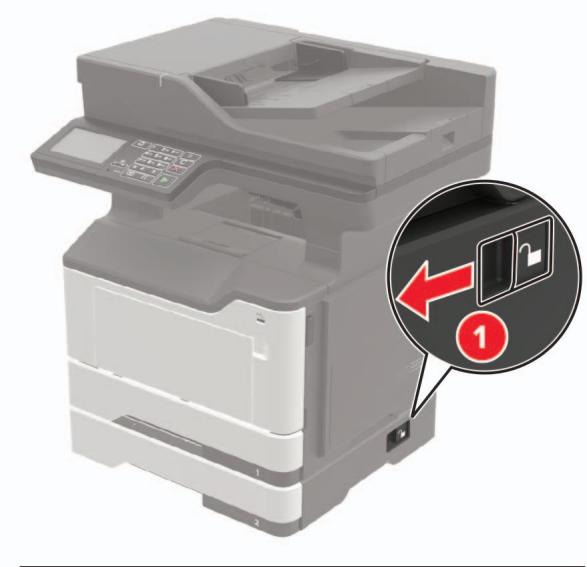 LEXMARK MX522ADHE - Remplacement du rouleau de saisie - 1