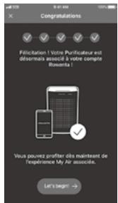 ROWENTA PU3080F0 - Comment connecter votre purificateur à internet? - 5