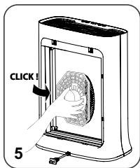 ROWENTA PU3080F0 - FILTER AUS-/EINBAUEN AUFSTELLORTE FÜR DAS GERÄT - 5